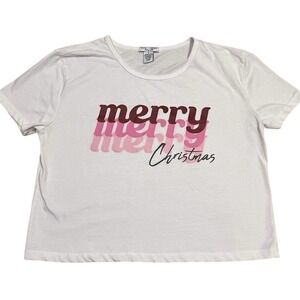 Better Together Dreamy Nights Womens Merry Christmas‎ Graphic T-Shirt S Holiday